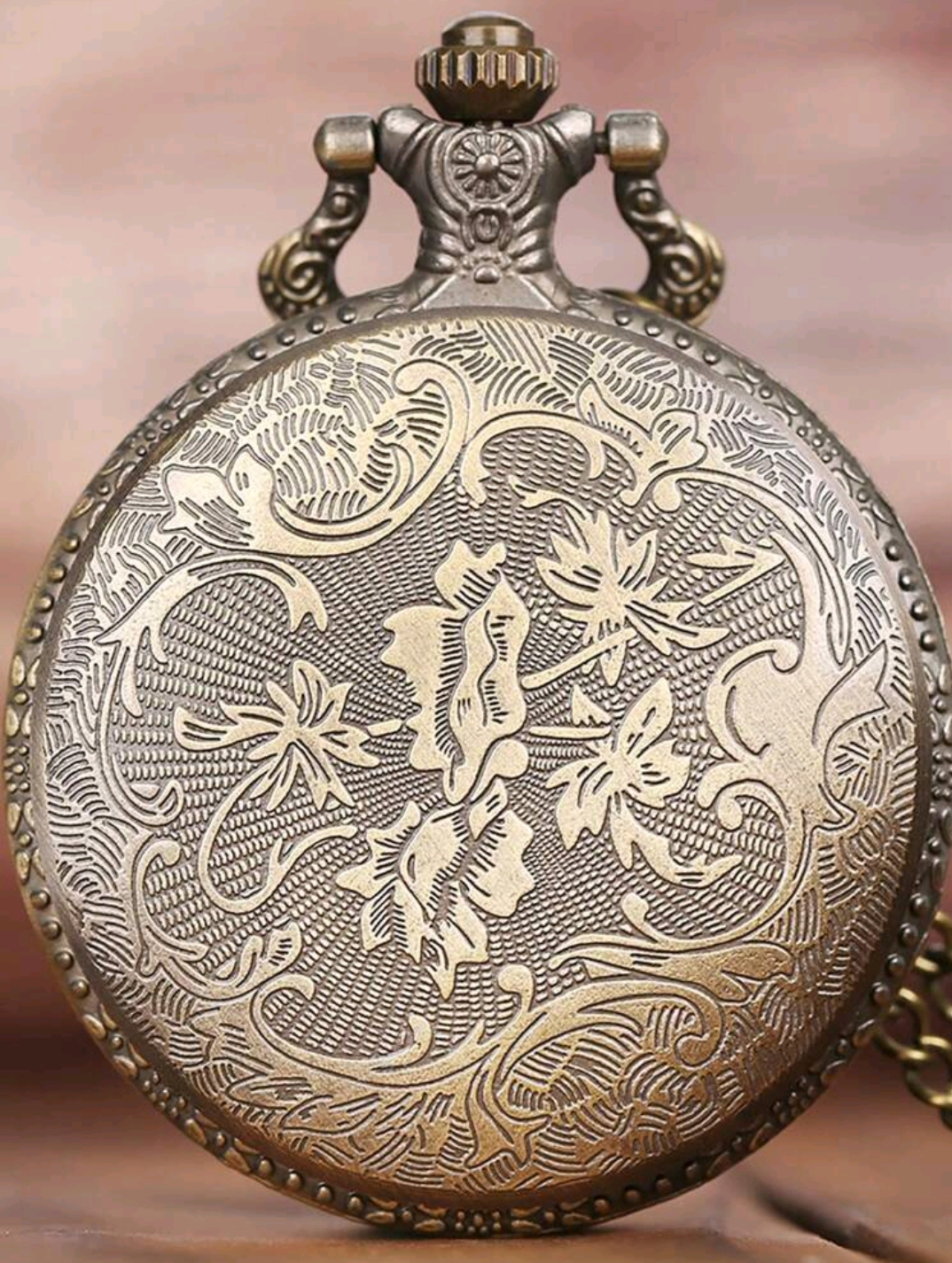 Wild Wolf Vintage Pocket Watch