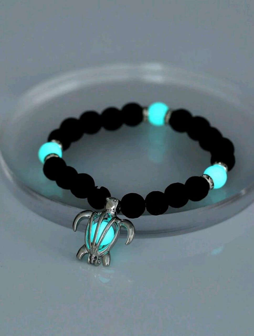 Glow In The Dark Bead Decor Bracelet for women